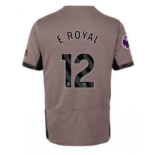 Fotbalové Dres Tottenham Hotspur Emerson Royal #12 Dámské Alternativní 2023-24 Krátký Rukáv